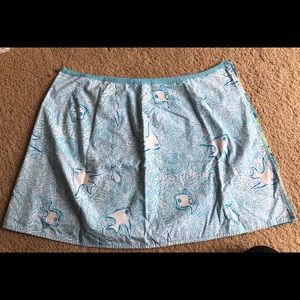 Lilly Pulitzer White Tag Skirt 0